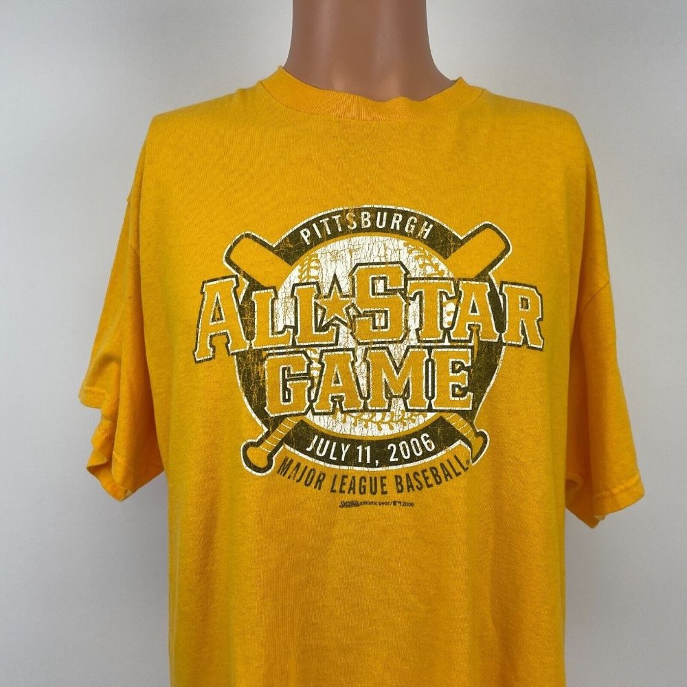 MLB All Star Game Pittsburgh T Shirt 2006 Baseball Size L